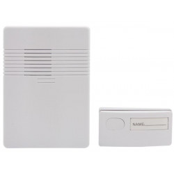 Chime 220vac wireless chime with waterproof panic button, 30 60m electronic wireless chimes wireless door chime waterproof panic
