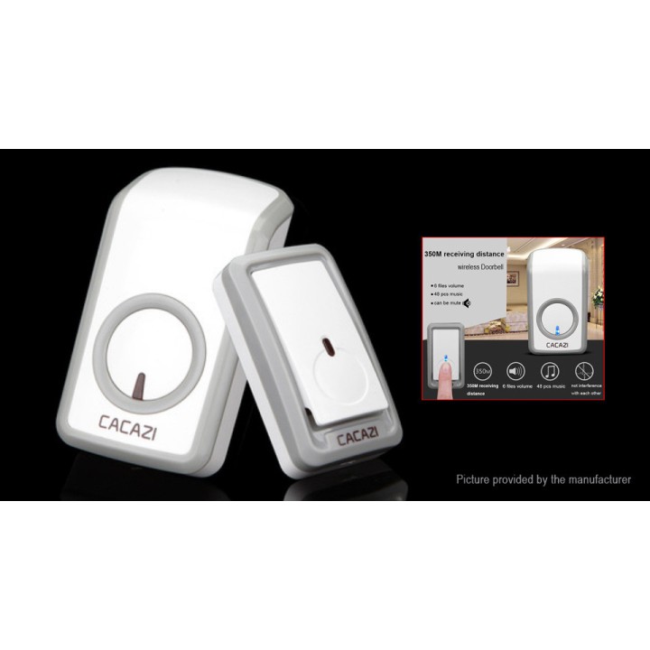 Universal 350M Long Wireless Doorbell Remote CALL Waterproof Smart Door Bell No batteries Music Doorbell EU Plug 110v 220v