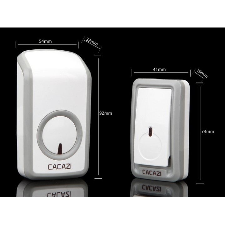 Universal 350M Long Wireless Doorbell Remote CALL Waterproof Smart Door Bell No batteries Music Doorbell EU Plug 110v 220v