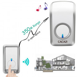 Universal 350 Mt Türklingel Remote CALL Wasserdichte Smart Türklingel Keine batterien Musik Türklingel Eu-stecker 110 v 220 v