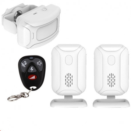 Welcome alarm IR motion sensor infrared doorbell detection Distance chime Radio 280m