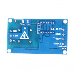 Relais temporisé retardateur 12v frm01 programmable 1 seconde a 270 h 26374 timer commande positive