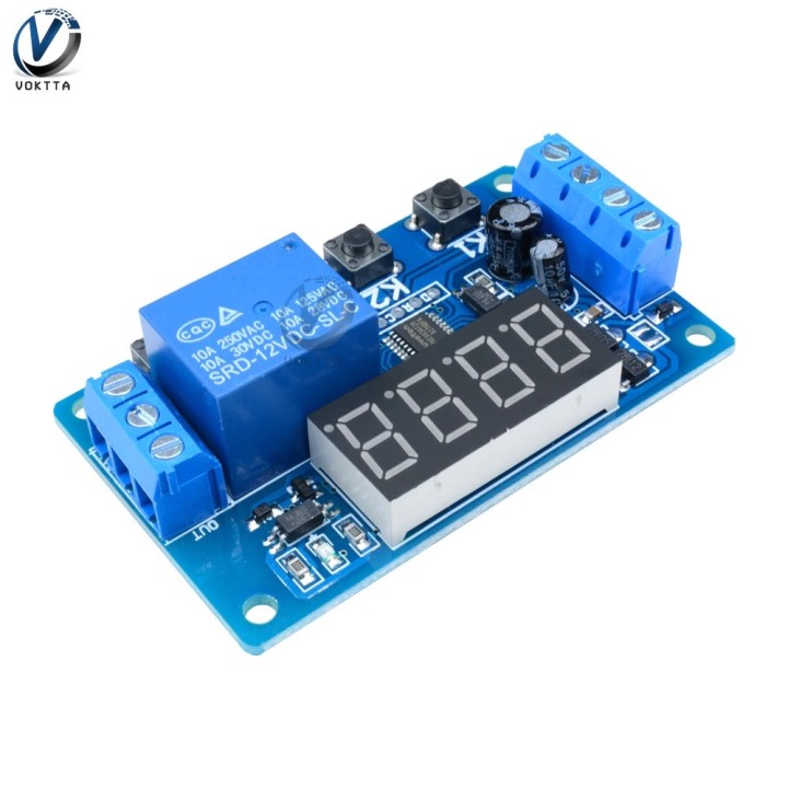 Multifunktions- self- lock relay cycle timer -modul plc home automation delay- 12v