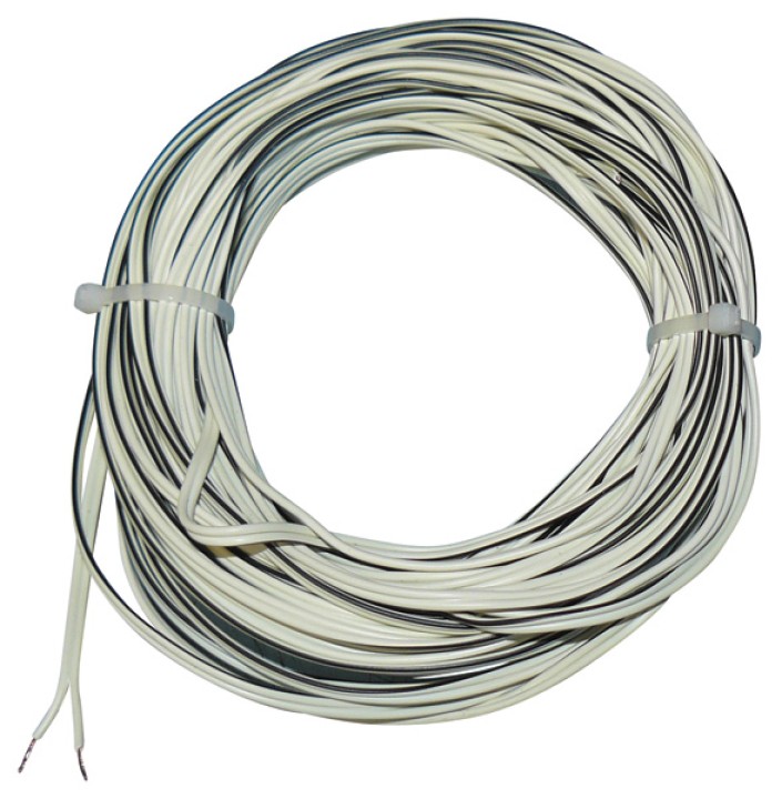 Cable 20m de altavoz de pvc duro con cubierta de cobre 2 x 1,5 mm altai - 1