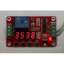 Multifunction self-lock relay cycle timer module plc home automation delay 12v h-tronic - 1