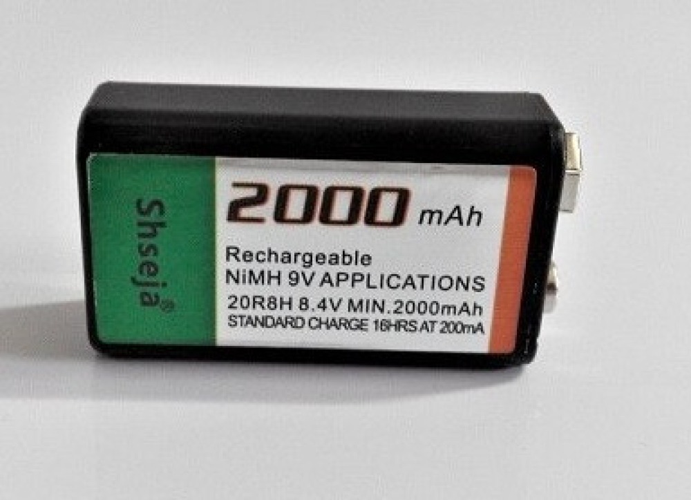 2000mAh capacidad baja autodescarga 9V tecnología de baterías recargables de fabricación en Japón segurida 1000mA 1200mA 1500mA 