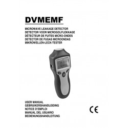 Electromagnetic microwave leakage detector digital dvmemf harmful radiation detection cover jr  international - 7