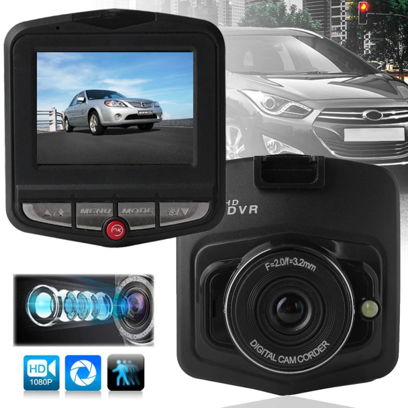 2X 1080P 2.3"HD Car DVR Vehicle Dash Camera Crash Cam G-sensor Night Vision HDMI 