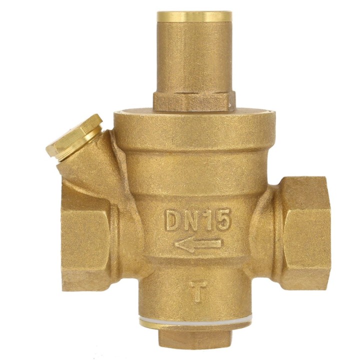 Limitare riduttore di pressione di acqua 1/2 ff 15/21 dn15 manometro valvola di regolazione della valvola gas combustibile jr in