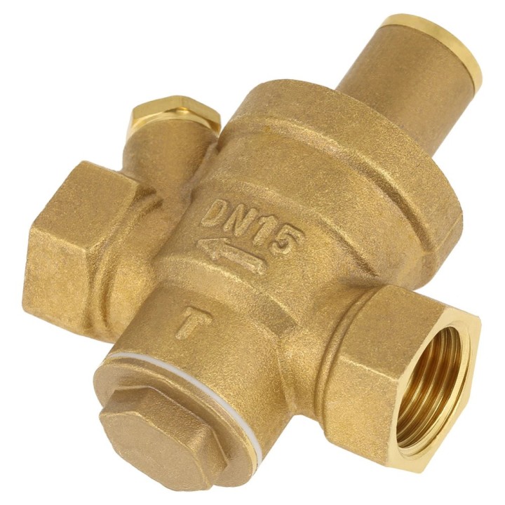 Limitare riduttore di pressione di acqua 1/2 ff 15/21 dn15 manometro valvola di regolazione della valvola gas combustibile jr in