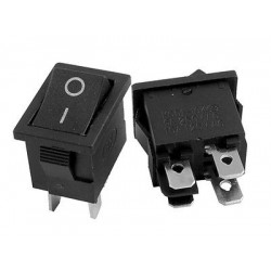 10 4 Pin On-Off 2 Position DPST Boot Wippschalter 10A / 125 V 6A / 250 V AC jr  international - 1