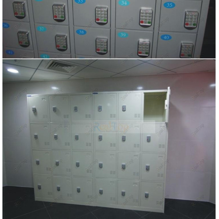 Silber Metall Türschlösser Elektronischer Passwort Tastatur locker Digitale Gehäuseschloss für Garderobenschrank Bürohotel Home 