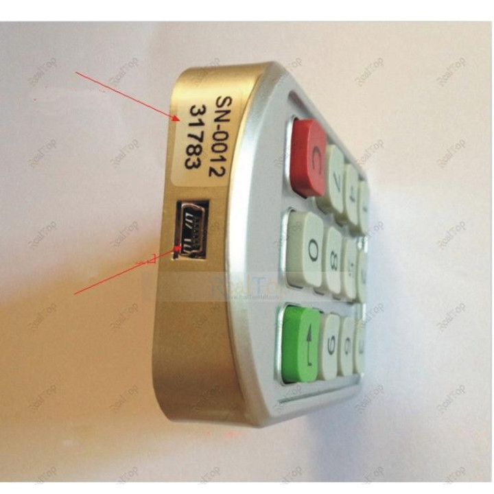Silver Metal Locks Electronic Password keypad locker Digital cabinet lock for Locker office hotel home swimming pool wooch - 8