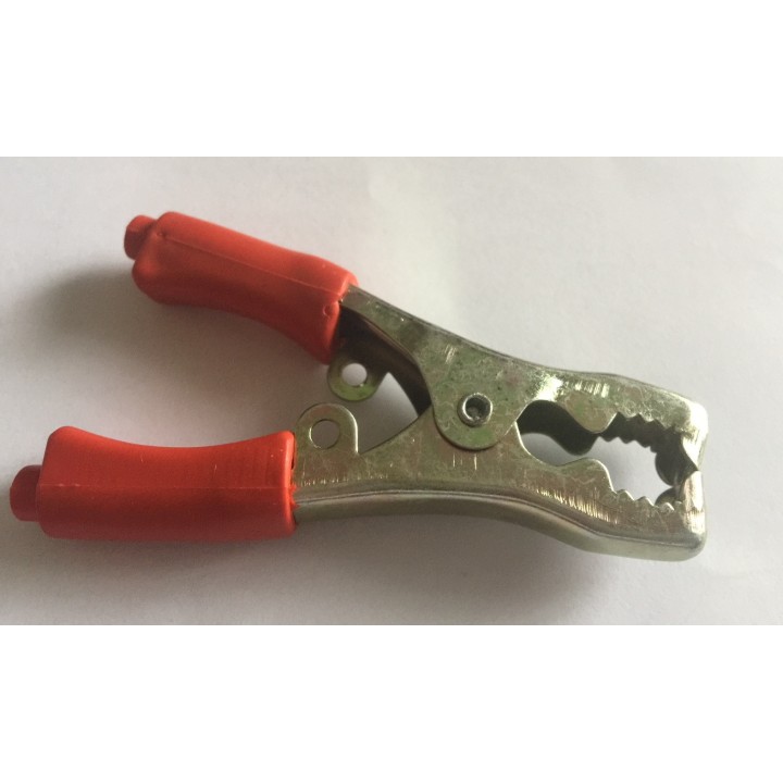 Tole metal rojo pinza de cable cable de carga para el inicio automático de la batería 40a jr  international - 1