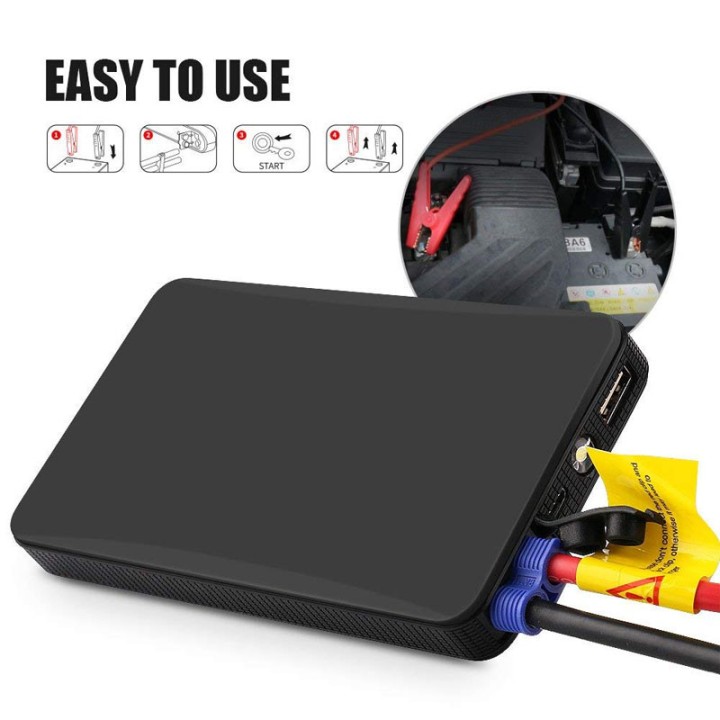 Car Jump Starter 400A 12V External Car Battery Multi-function Vehicle Emergency Battery Booster Car Starter