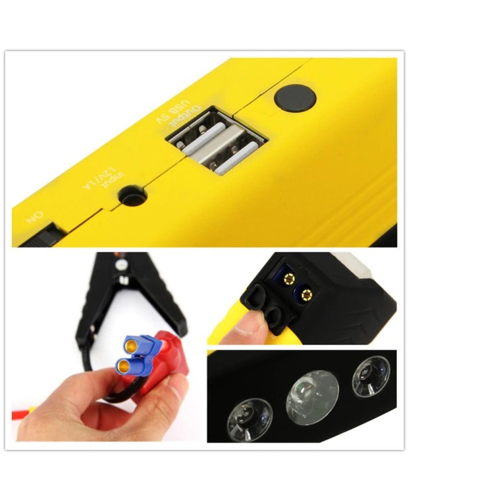 DIY Power Kit Multi-Function Starter Emergency Indicator 300a 400a 500a 600a 50800mAh 12V