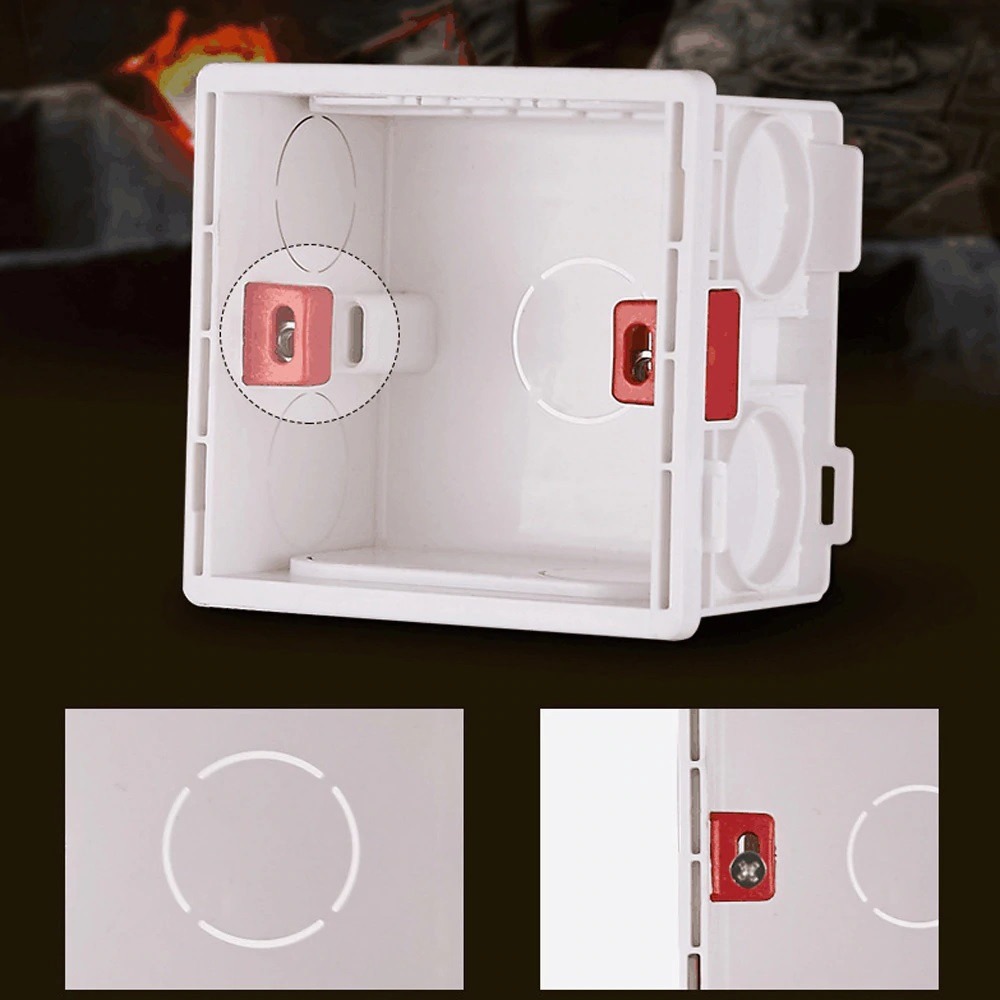 box wall mounting box mounted Cassette projection for electrical socket ...