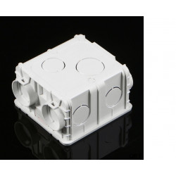box wall mounting box mounted Cassette projection for electrical socket switch 86X86 PVC