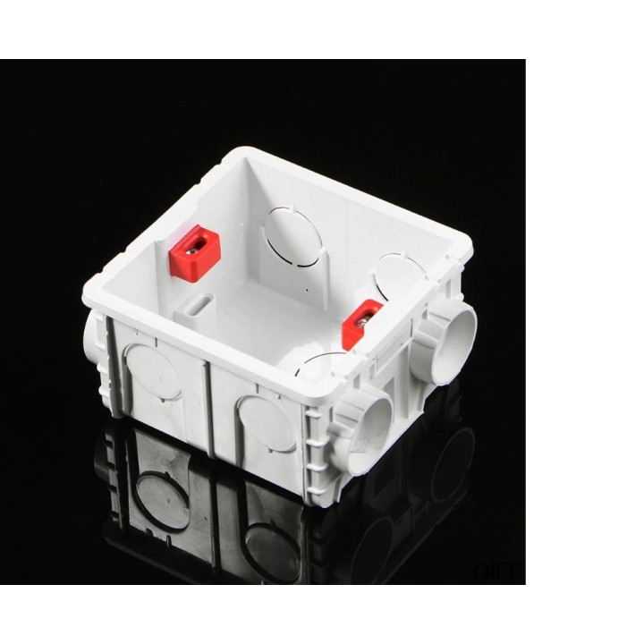 boite coffret montage mural encastree Cassette saillie pour interrupteur prise électrique 86X86 PVC