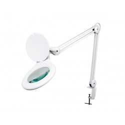 Led desk lamp with magnifying glass 5 dioptre- 4w - 48 pcs - white vtllamp2w