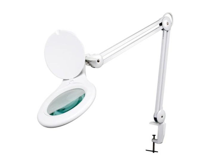 Led desk lamp with magnifying glass 5 dioptre- 4w - 48 pcs - white vtllamp2w velleman - 2