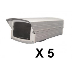 5 Custodia per videocamera termostato non 103x102x256mm cassetta di sicurezza all'interno jr international - 2