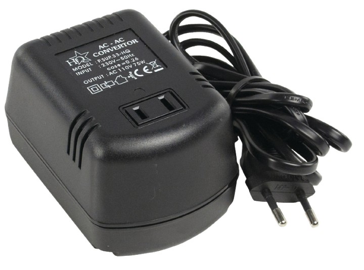 Hq spannungswandler 230v > 110v  75w hq - 3