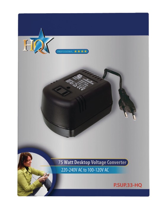 Hq voltage converter 230 v  110 v 75 w hq - 4