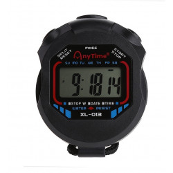 Sports Stopwatch Professional Handheld Waterproof LCD Digital Stopwatch Timer Chronograph Counter Sport Alarm