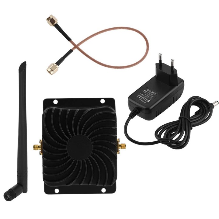 Amplificateur 2.4G Antenne 8W WiFi EP-AB003 Large Bande à Faible Bruit pour routeur sans Fil(EU)