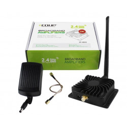 Amplificateur 2.4G Antenne 8W WiFi EP-AB003 Large Bande à Faible Bruit pour routeur sans Fil(EU)