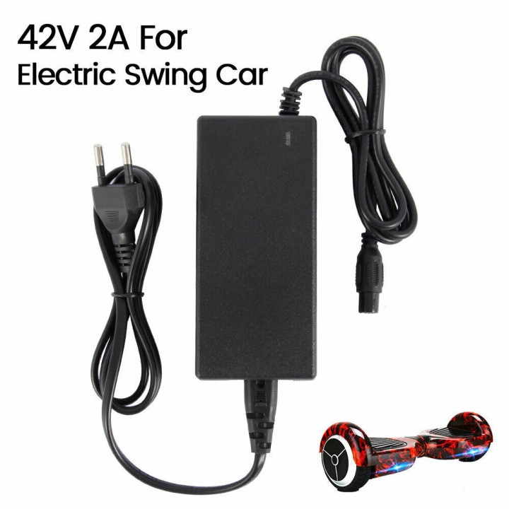 42V 2A Cargadores de batería para Hoverboards Cargador de scooter duradero