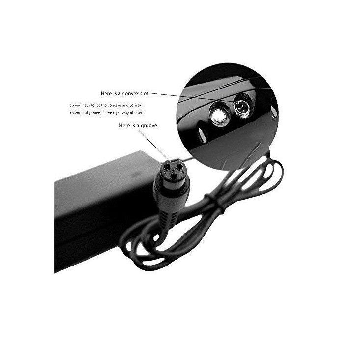 42V 2A Cargadores de batería para Hoverboards Cargador de scooter duradero