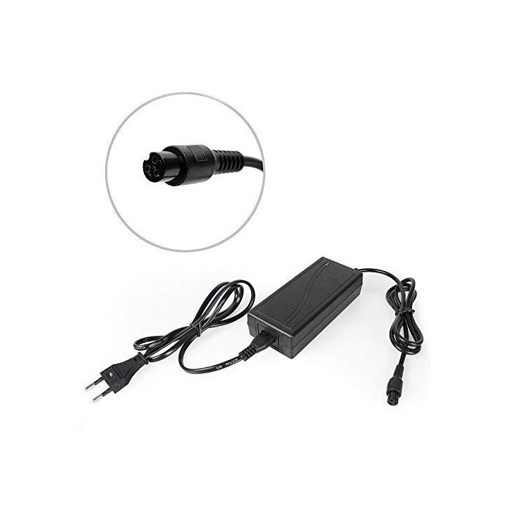 42V 2A Cargadores de batería para Hoverboards Cargador de scooter duradero