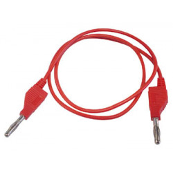 Puntale spina banana 4mm rosso velleman - 1