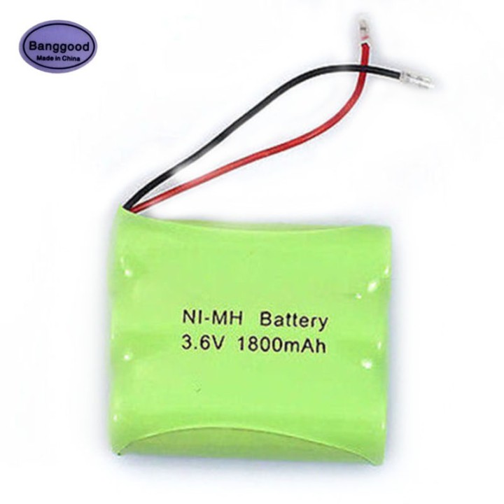 Batería recargable Ni-MH AA 3.6V 1800mAh Ni-MH con enchufes para baterías de teléfonos inalámbricos