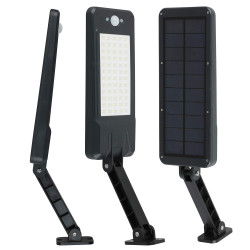 60 luces solares LED impermeables al aire libre IP65, luz de pared LED remota, lámpara de seguridad