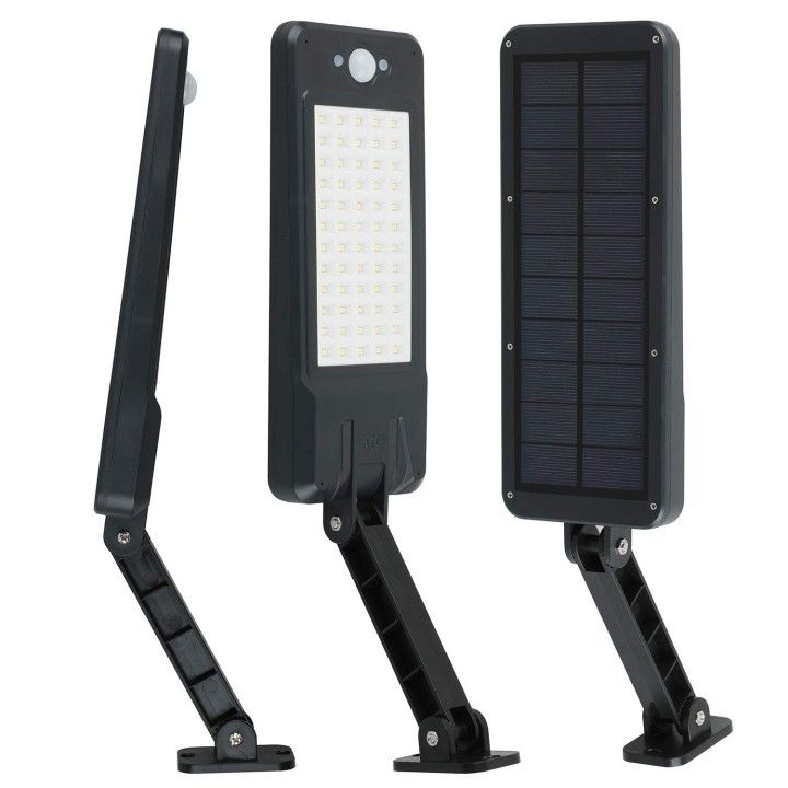 60 Outdoor Waterproof LED Solar Lights IP65, Remote Led Wall Light, Solar Wireless Security Lamp