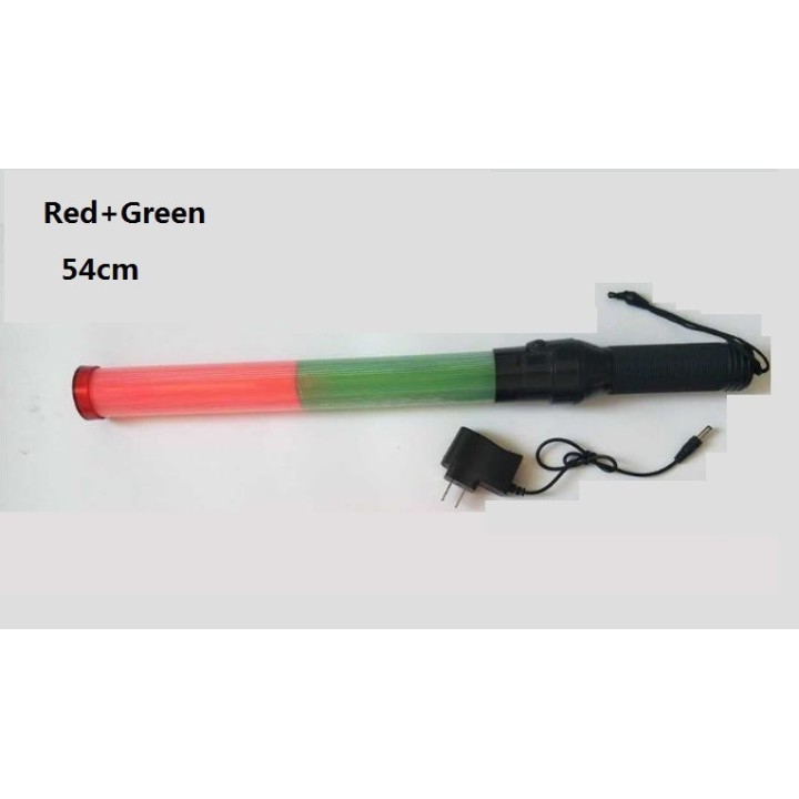 Baton lumineux rechargeable led vert rouge Eclairage circulation route aeroport train signalisation
