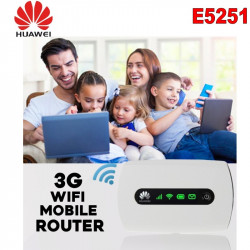 Unlocked Huawei E5251 42.2Mbps 3G HSPA+ UMTS 900/2100MHz USB Wireless Router Pocket WiFi Mobile Broadband PK E5220 E5331 E5332 h