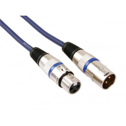 Professional dmx cable 1m velleman - 1