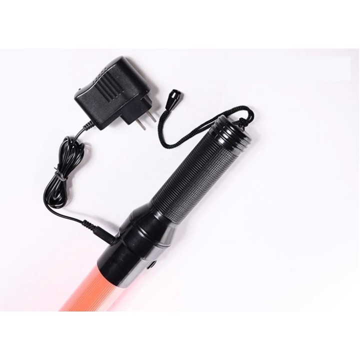 Luz de bastón recargable led verde rojo Iluminación tráfico carretera aeropuerto aeropuerto señalización