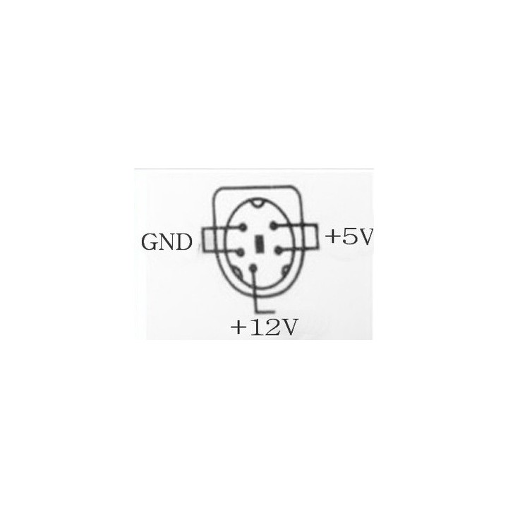 Regulated power supply 100v 240v 220v 5v 1.5a 12v 1.8a 5 pin adapter pa 215 jr international - 1