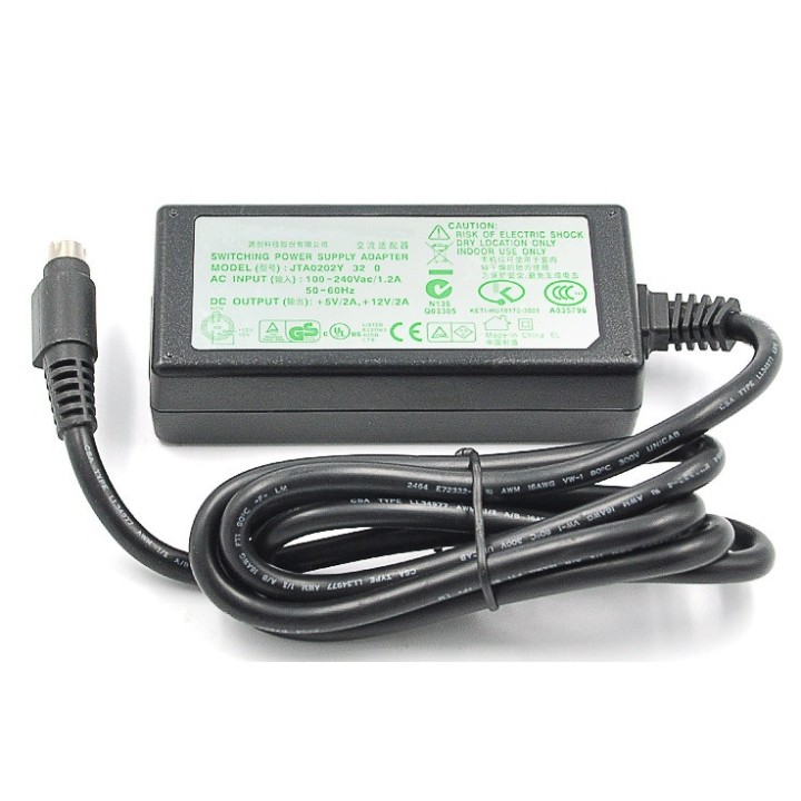 Adaptateur Secteur Jentec JTA0202Y 5V 2A 12V 2A 5 Broche lacie porche iomega 31426900 jr international - 5