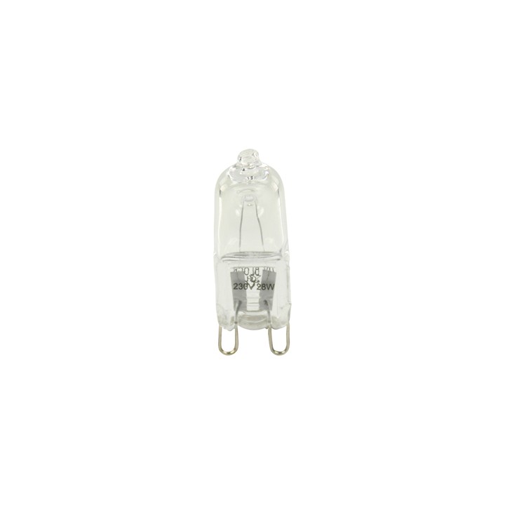 3 halogen bulbs g9 40w 220v 230v 240v clear 2000h lamp h212hq konig - 1