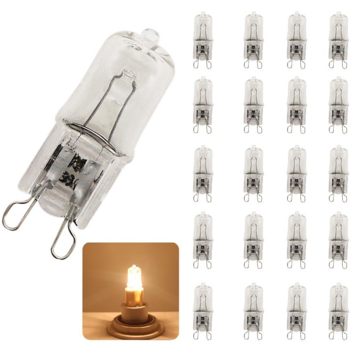 Ampoule halogene G9 220v 230V 240v lumiere eclairage lampe