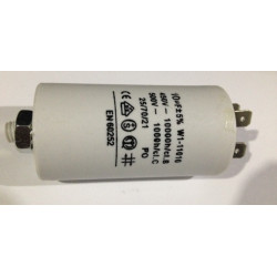 Condensatore 10 mf micro farad 450v 50 60 hz condensatore di avviamento motore universale con capocorda am w1 11010 konig - 1