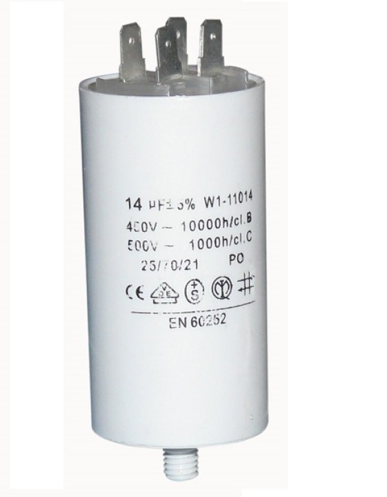 14?f kondensator mf mikrofarad 450v 50/60 hz motorinbetriebnahme w1 11.014 wohnung lug uhr konig - 2