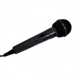 Dynamisches karaoke mikrofon schwarz hq - 1