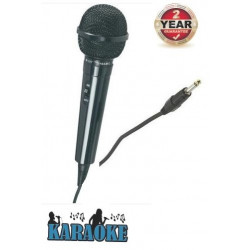 Dynamisches karaoke mikrofon schwarz hq - 6